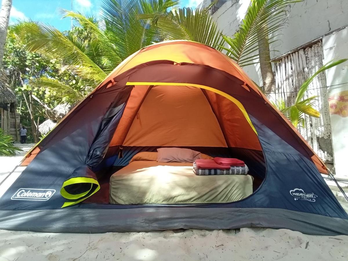 Chavez Eco Beach Camping And Cabanas トゥルム エクステリア 写真