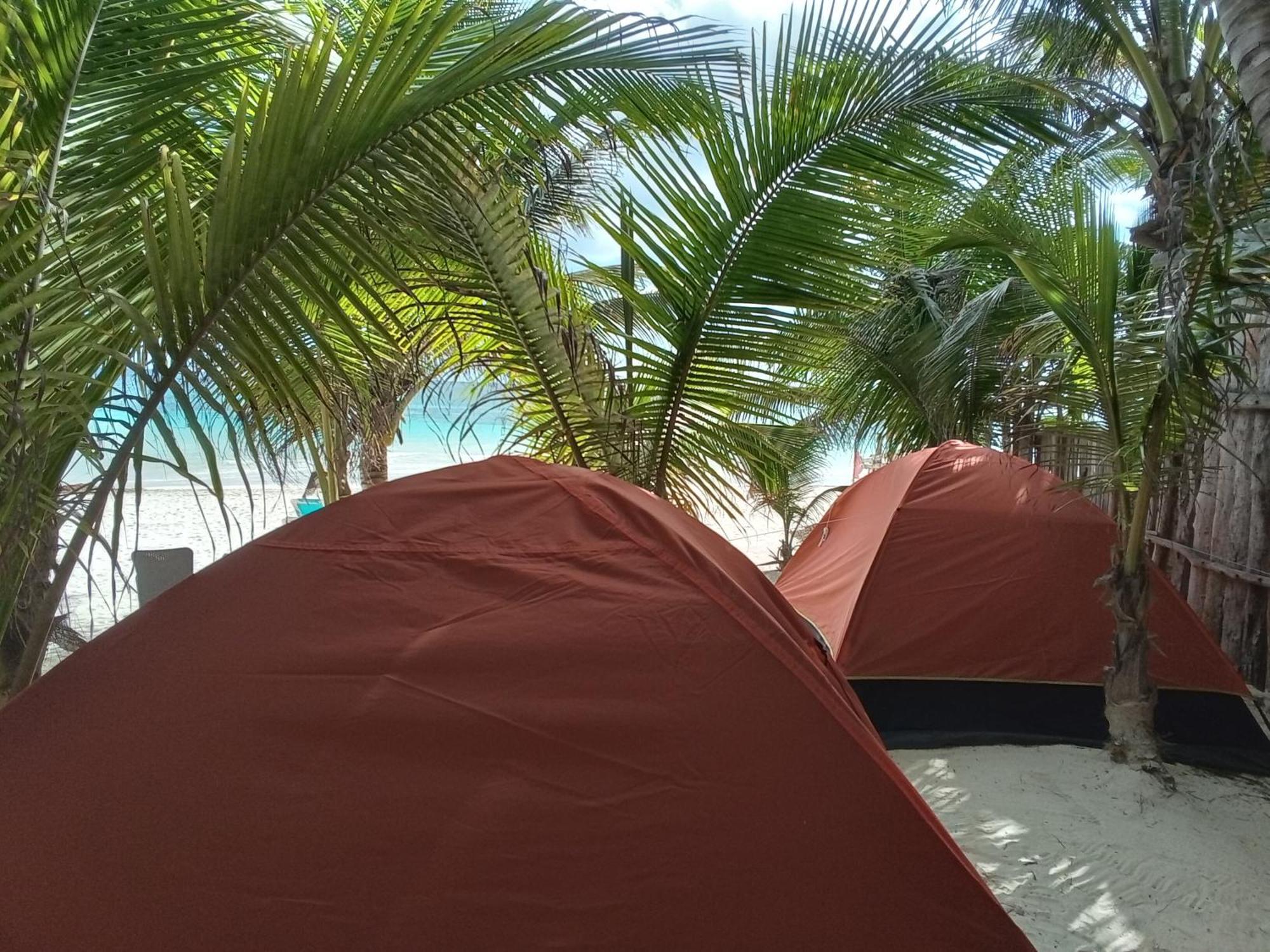 Chavez Eco Beach Camping And Cabanas トゥルム 部屋 写真
